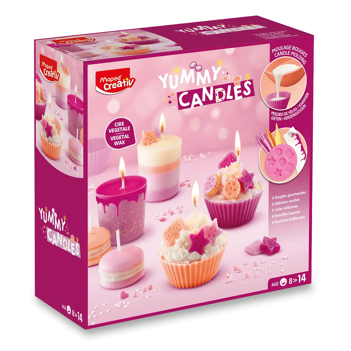 Maped Creativ Yummy Candles - kreativní sada - výroba svíček