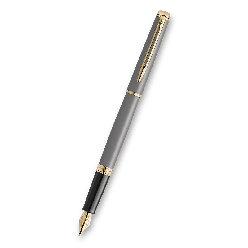 Waterman Hémisphére The Understated Edit Stone Grey GT - plnicí pero hrot M