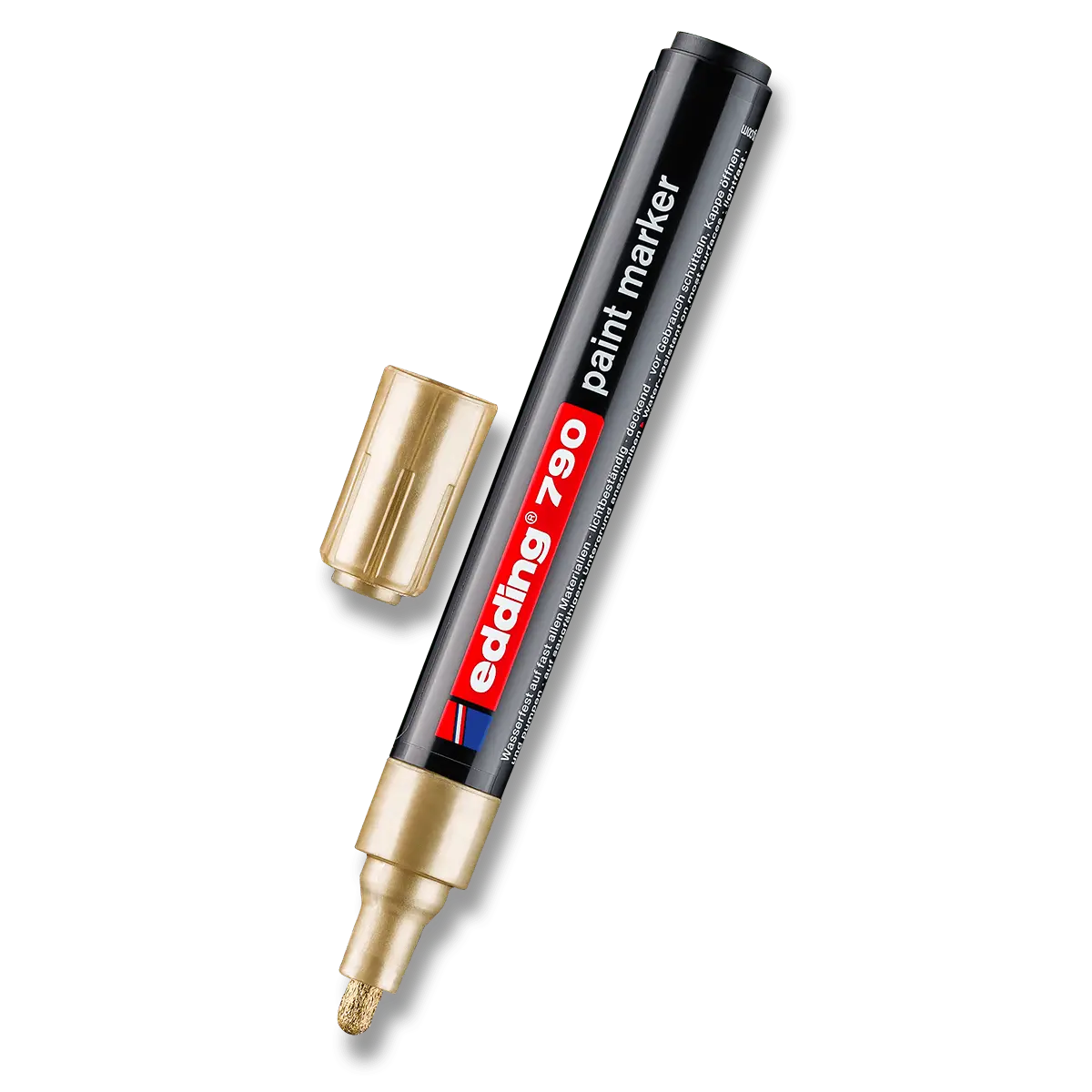 Edding Paint Marker 790 - lakový popisovač - zlatý