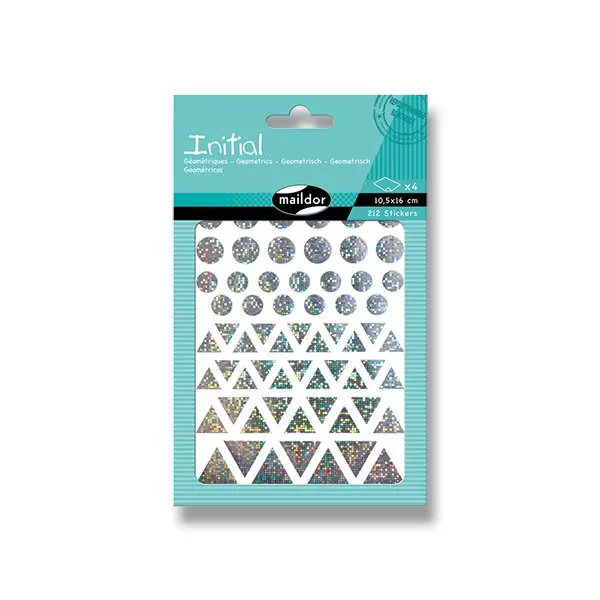 Maildor Initial Holographic - samolepky -