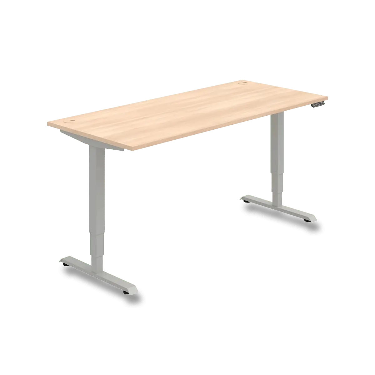 Motion Run MSR 3M 1800 - výškově nastavitelný stůl - šířka 180 cm x 80 cm, akát / šedý, paměťový ovladač