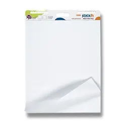 Hopax Stick´n Meeting Pad - samolepicí flipchart - 30 listů, bílý