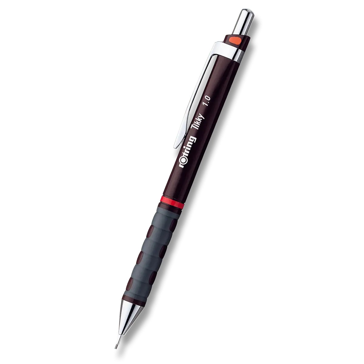 Rotring Tikky Burgundy - mikrotužka - s barevným kódem, 1 mm