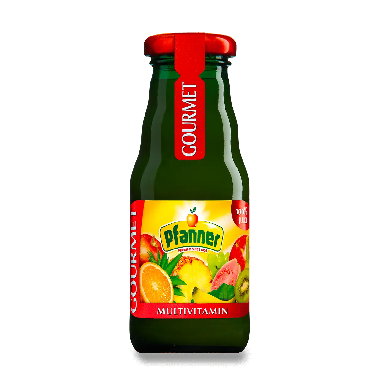 Pfanner Gourmet - ovocný džus - multivitamin 100%, 200 ml, 24 ks