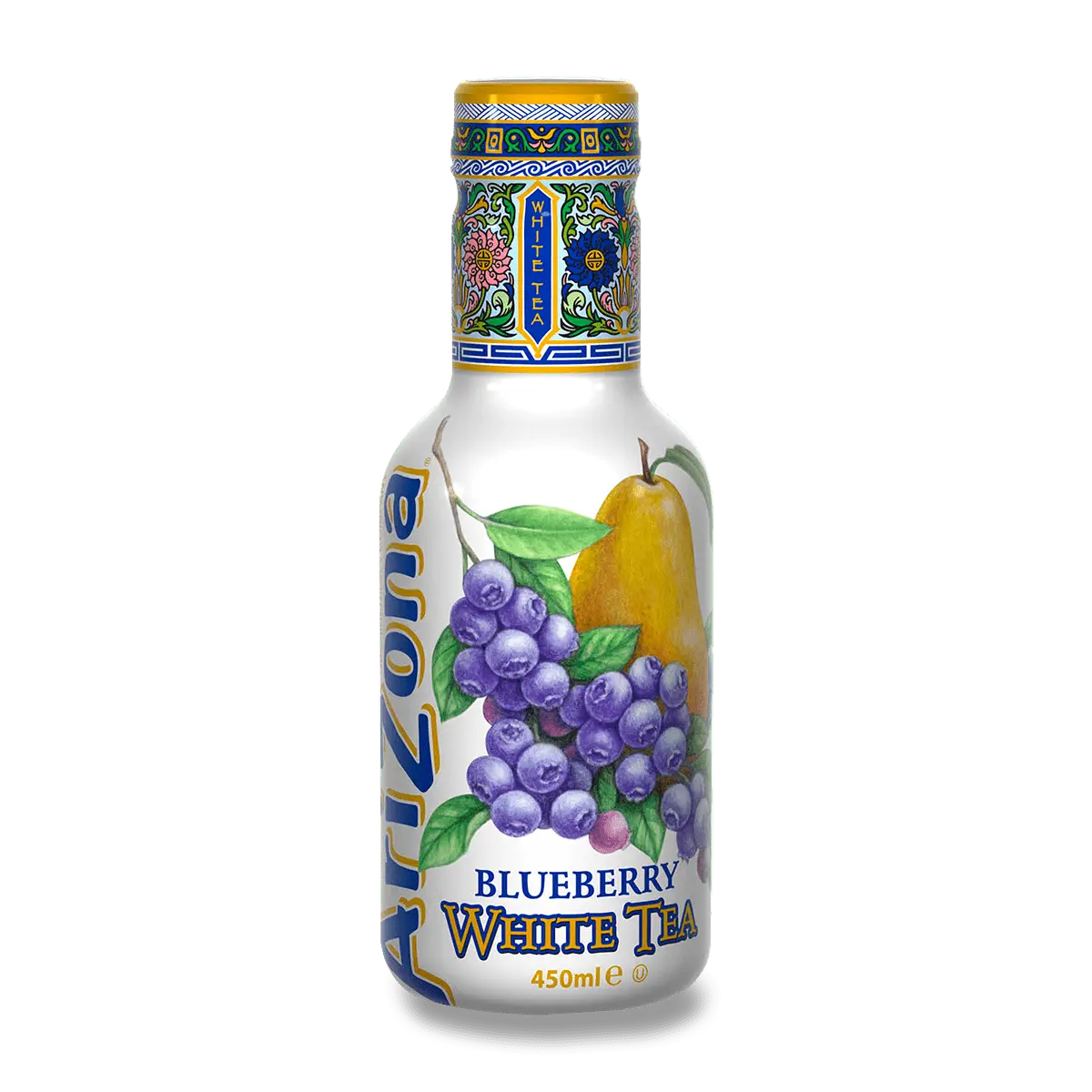 Arizona - ledový bílý čaj - borůvka, 450 ml