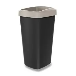 Compacta Q - odpadkový koš - světle hnědý, 45 l