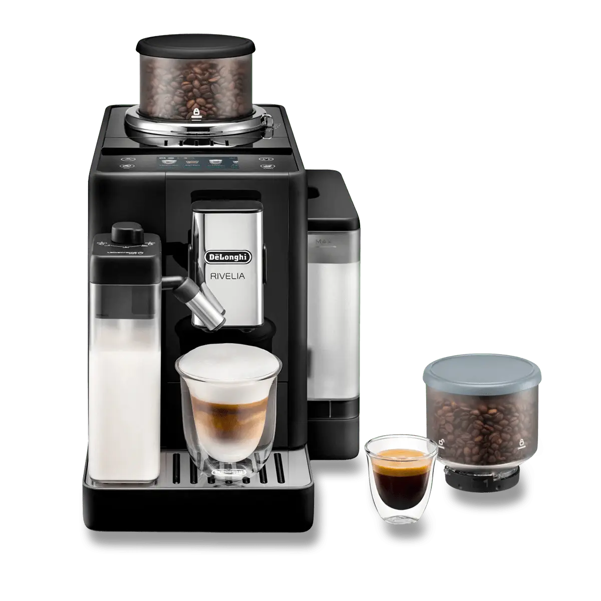 DeLonghi Rivelia EXAM 440.55.B - automatický kávovar