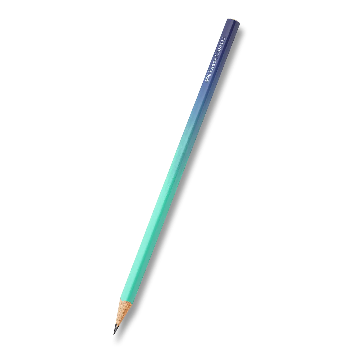 Faber-Castell Flow Edition - grafitová tužka - tvrdost B,  buzzing blue