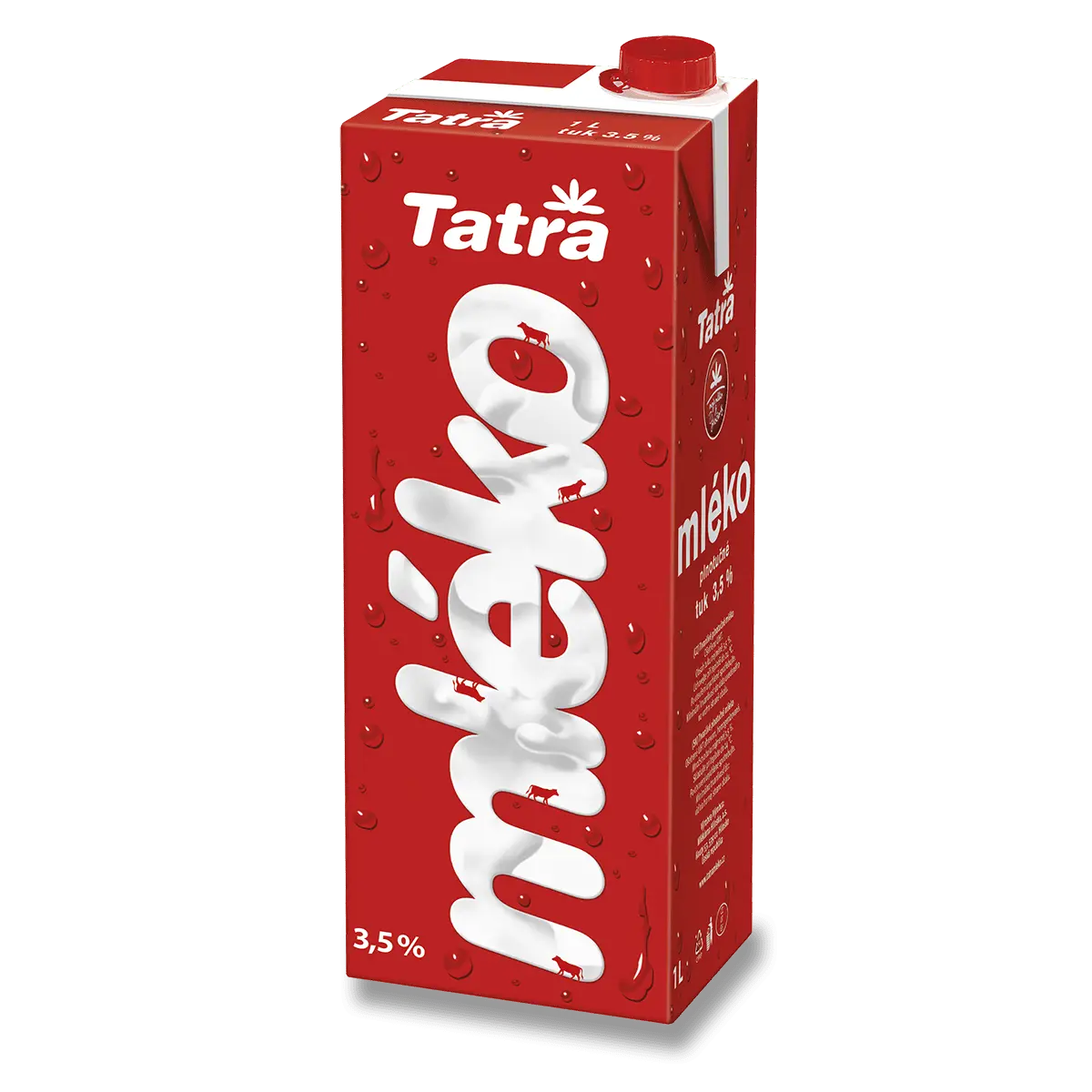 Tatra - trvanlivé mléko - plnotučné, s uzávěrem, 1 l