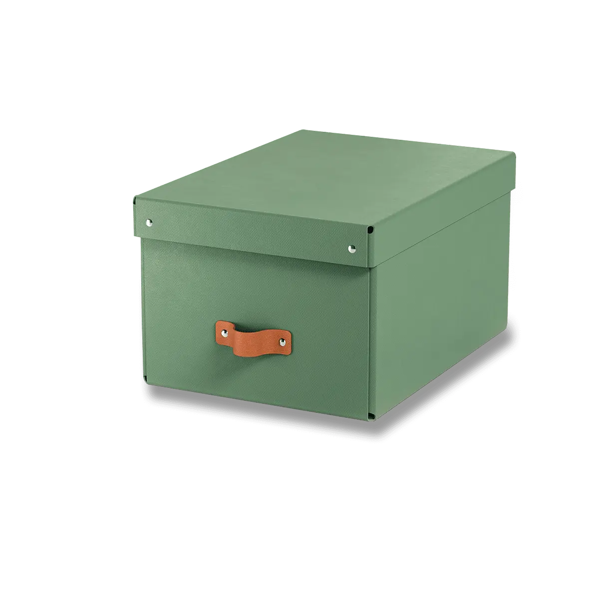 Leitz Puro - úložný box - A4, 260 x 200 x 350 mm, zelený, 2 ks