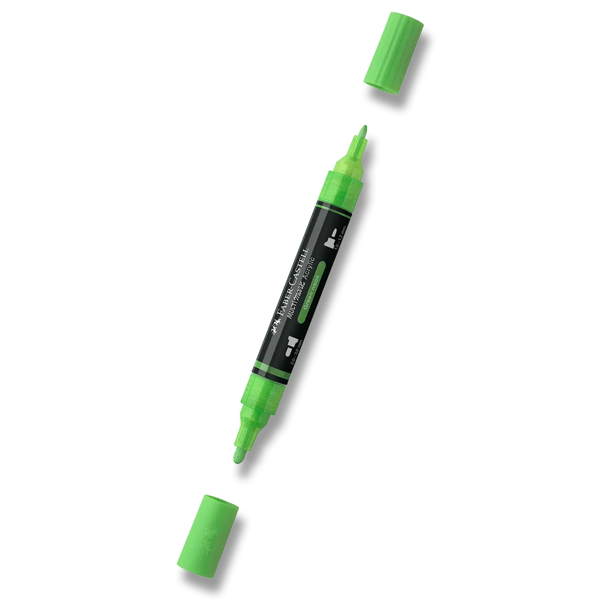 Faber-Castell Multimark Neon - akrylový popisovač - 257, green neon