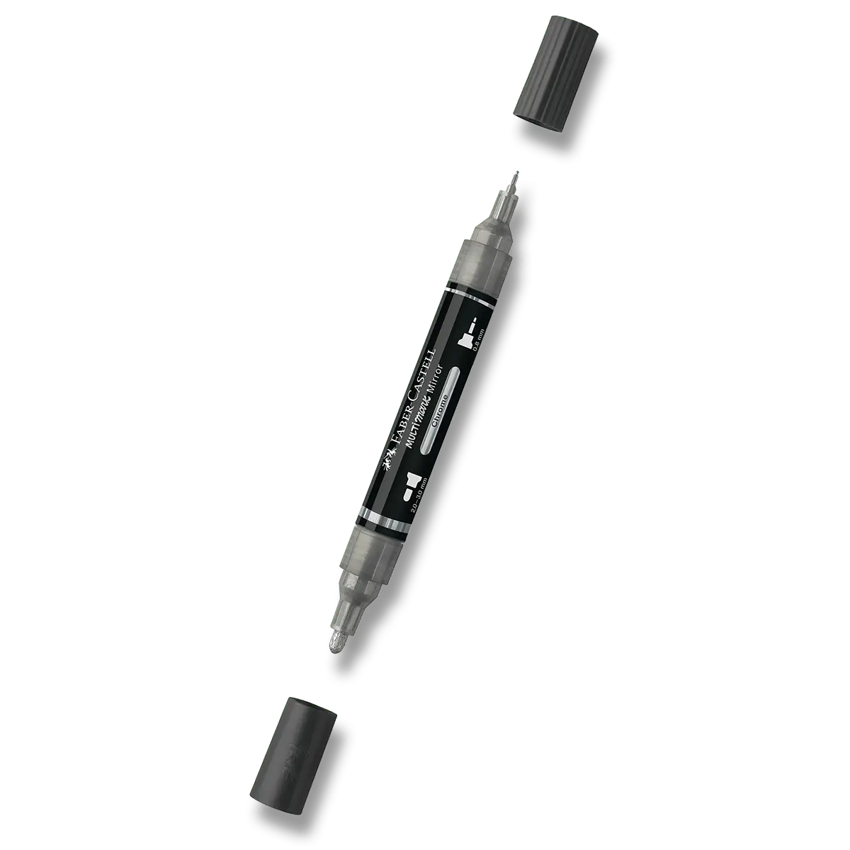 Faber-Castell Multimark Mirror - akrylový popisovač - 551, chrome