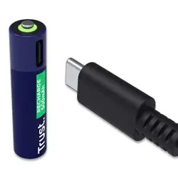 Trust - USB-C nabíjecí baterie - AAA, 4 ks