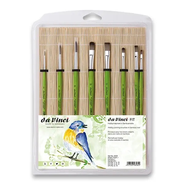 da Vinci Fit Synthetics - štětec - sada 8 ks