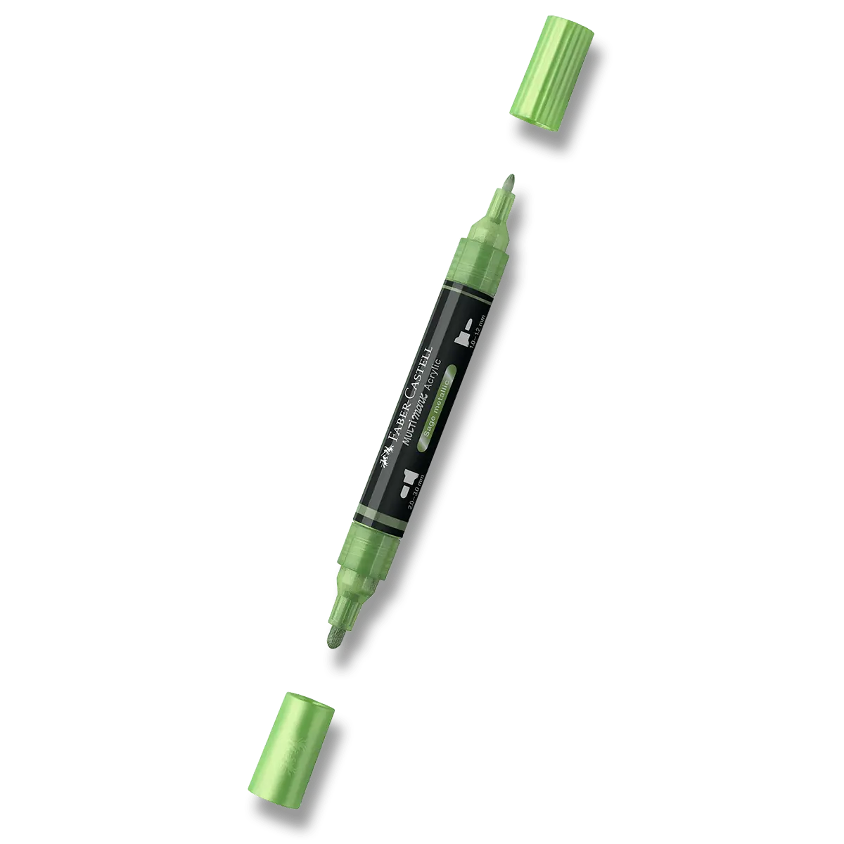 Faber-Castell Multimark Metallic - akrylový popisovač - 298, sage metallic