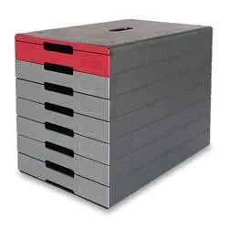 Durable Idealbox Plus 7 - zásuvkový box - 7 zásuvek,