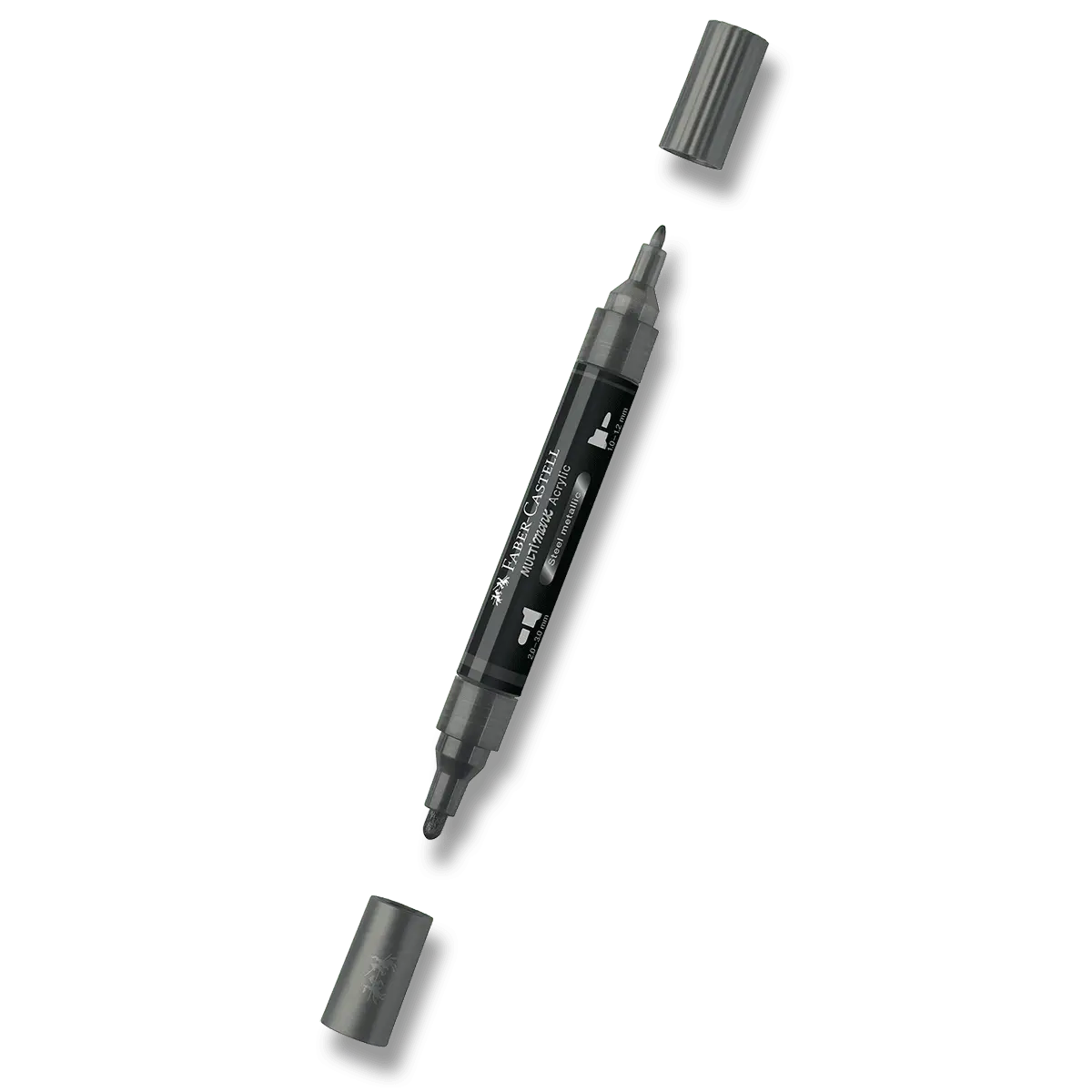 Faber-Castell Multimark Metallic - akrylový popisovač - 297, steel metallic