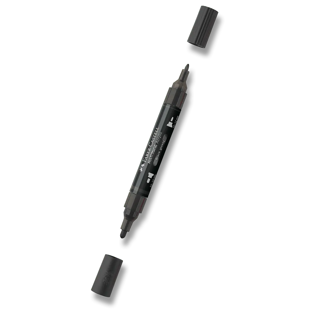 Faber-Castell Multimark - akrylový popisovač - 299, black glossy