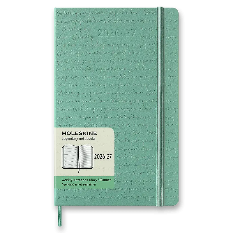 Moleskine – 18-mesačný týždenný plánovací diár Colored Patterned 2026/2027