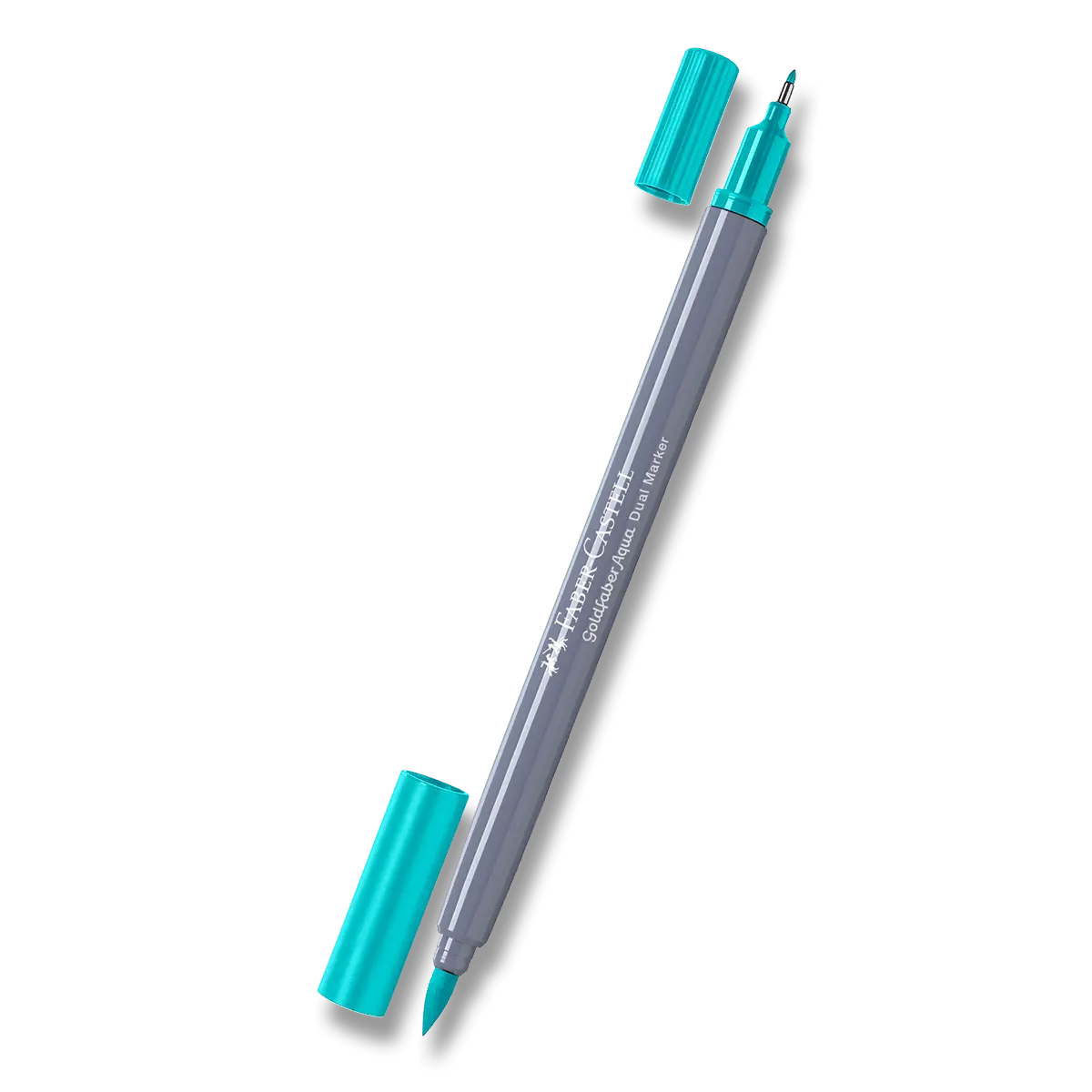Faber-Castell Goldfaber Aqua Dual Marker - popisovač - 356, light cobalt green