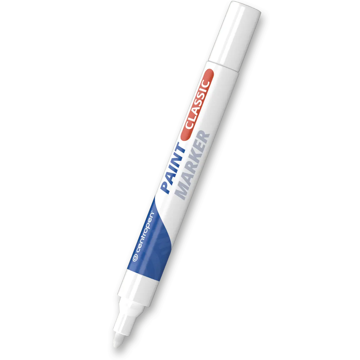 Centropen 9100 - lakový značkovač - bílý