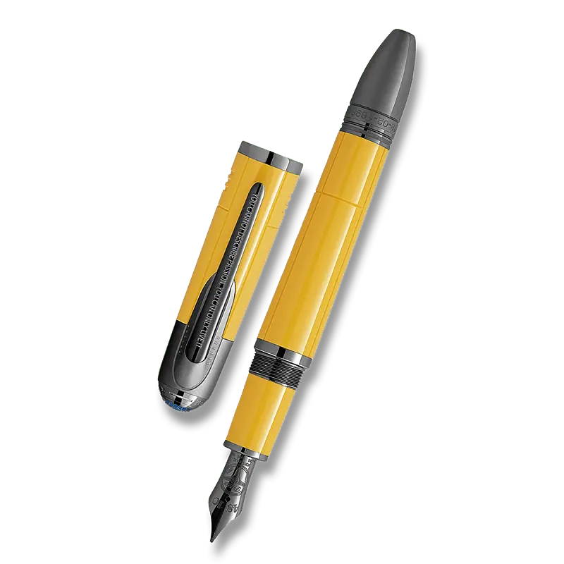 Montblanc Enzo Ferrari Great Characters SE Giallo Modena plnicí pero, hrot F