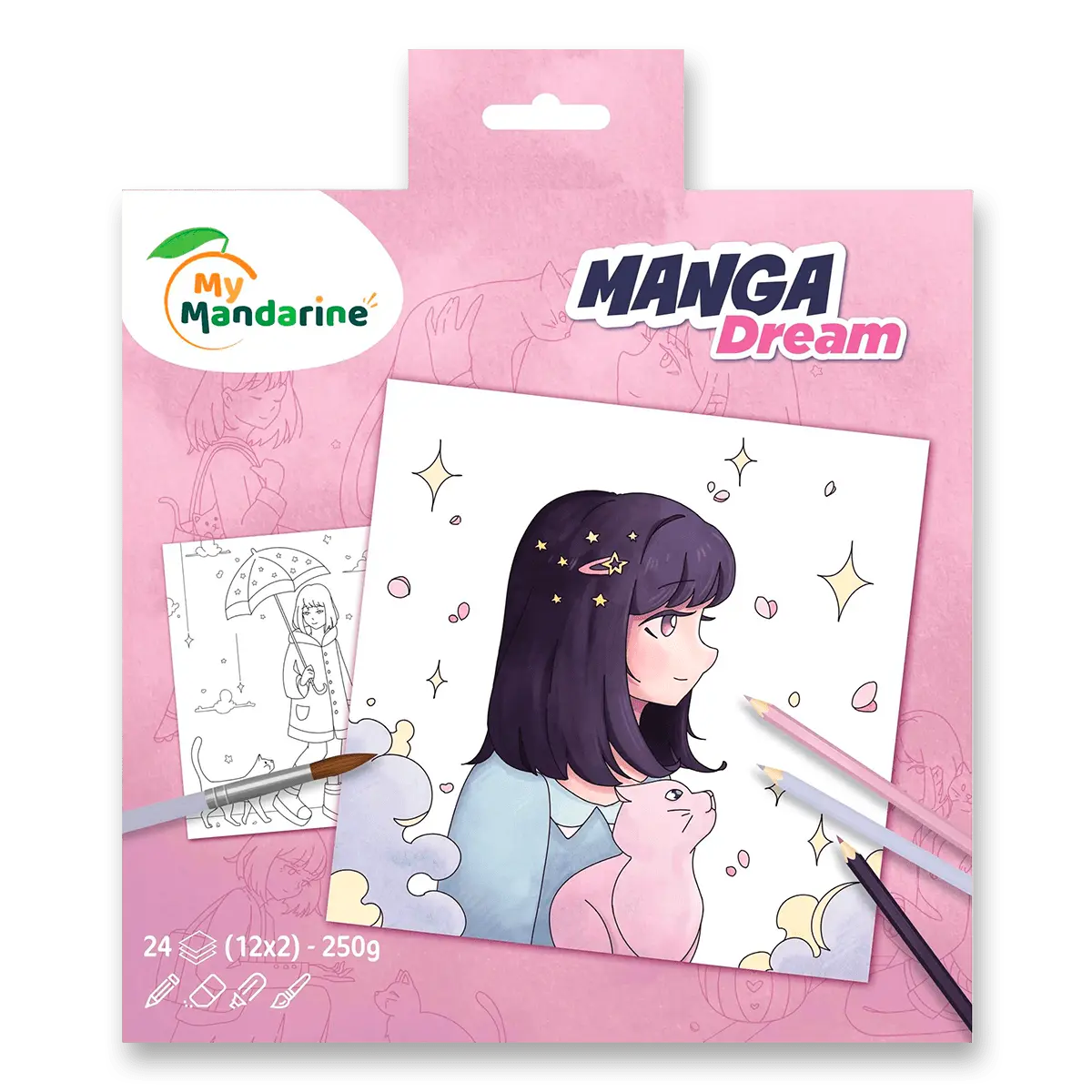 My Mandarine - omalovánky - Manga Dream