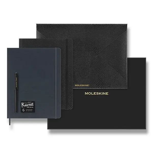 Moleskine - zberateľský set Precious & Ethical Vegea