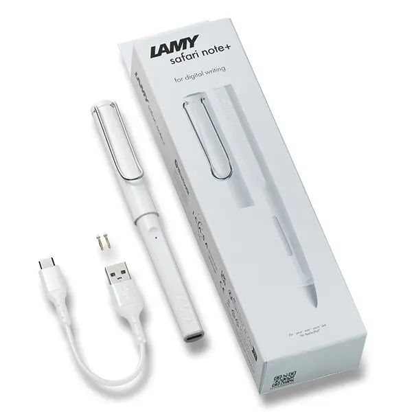LAMY safari note+ white stylus