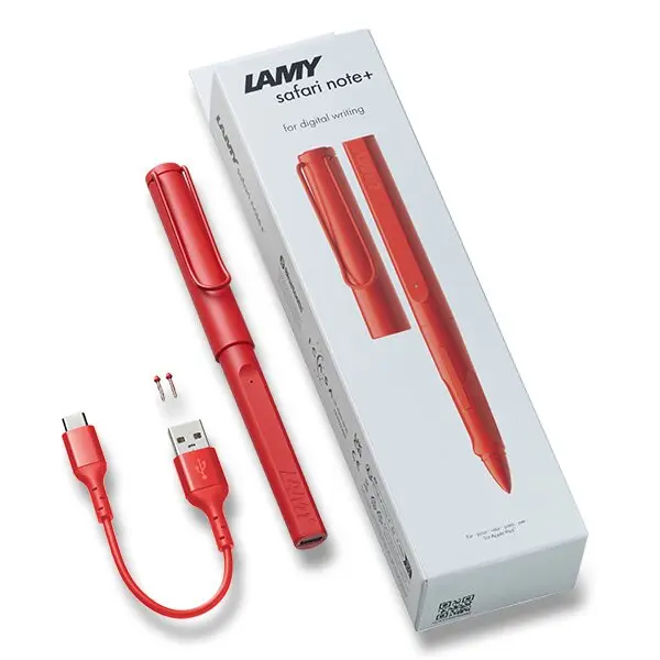 LAMY safari note+ red stylus
