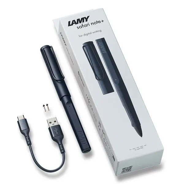 LAMY safari note+ steel black stylus