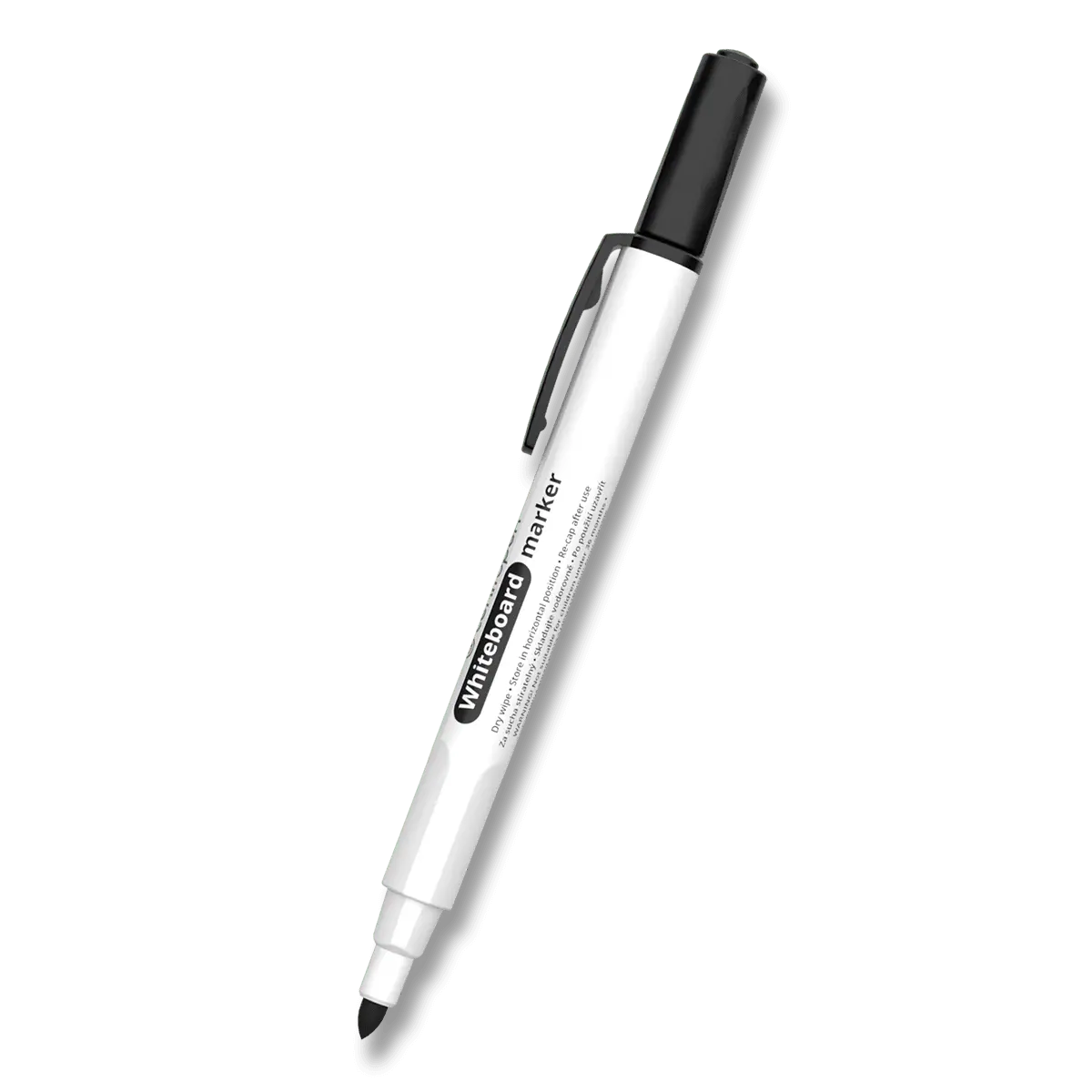 Značkovač Centropen 2709 na bílé tabule černý válcový hrot 1,8 mm