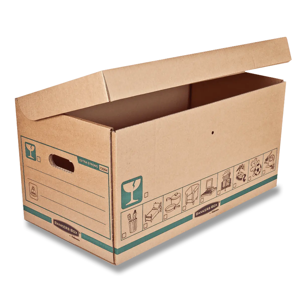 Fellowes Bankers Box Extra Strong - archivační krabice - 338 × 312 × 628 mm, do 40 kg