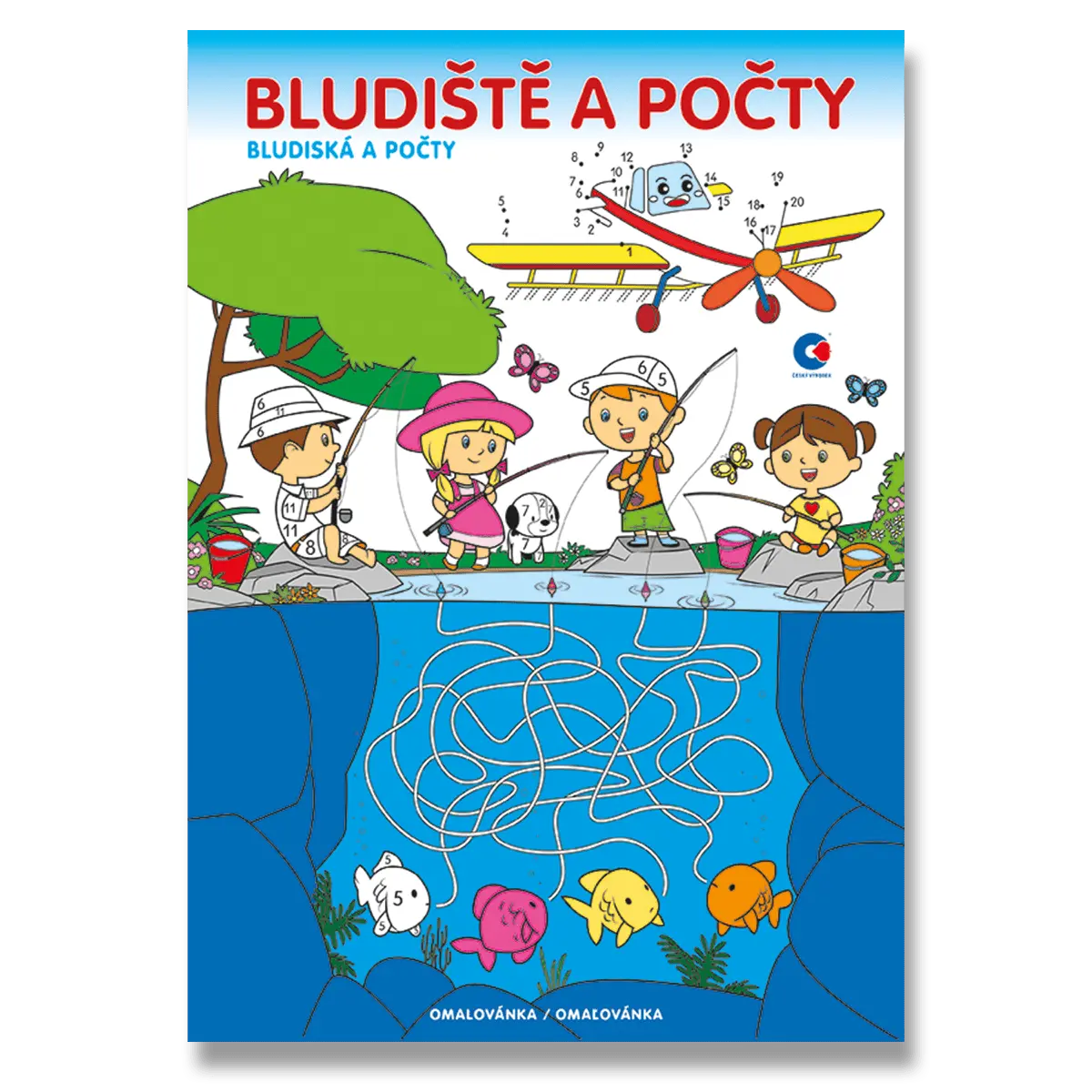 Baloušek Bludiště a počty - omalovánky - A4
