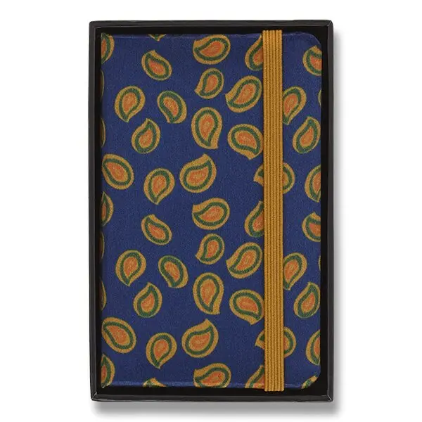 Moleskine - zápisník Silk v darčekovej krabici (modrý)