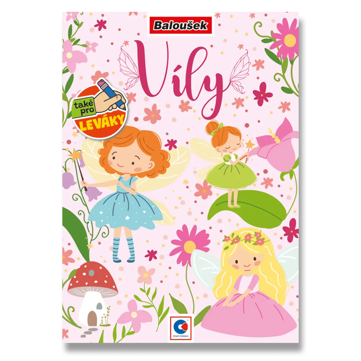 Baloušek Víly - omalovánky - A5