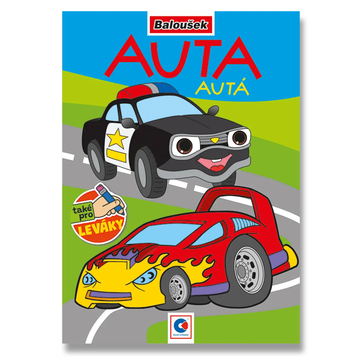 Baloušek Auta - omalovánky - A5