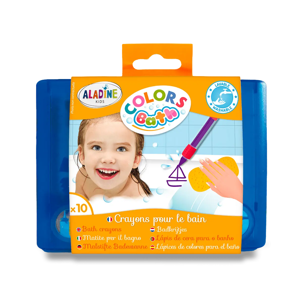 Aladine Voskovky do vany Aladine Colors Bath - 10 barev