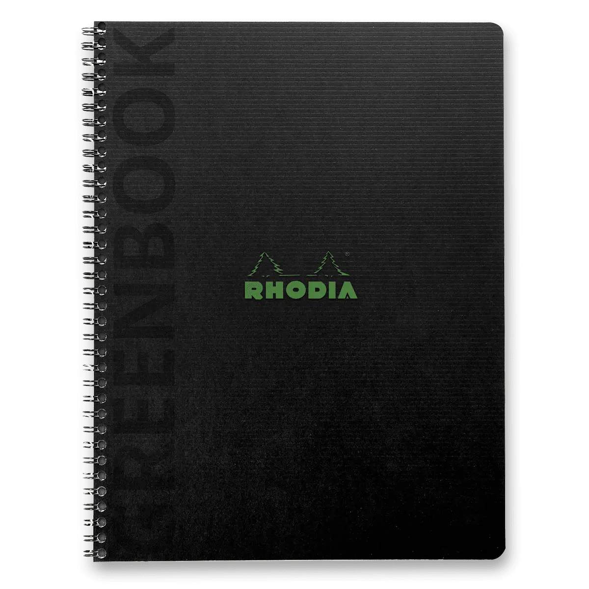 Rhodia Greenbook - kroužkový blok v pevných deskách -