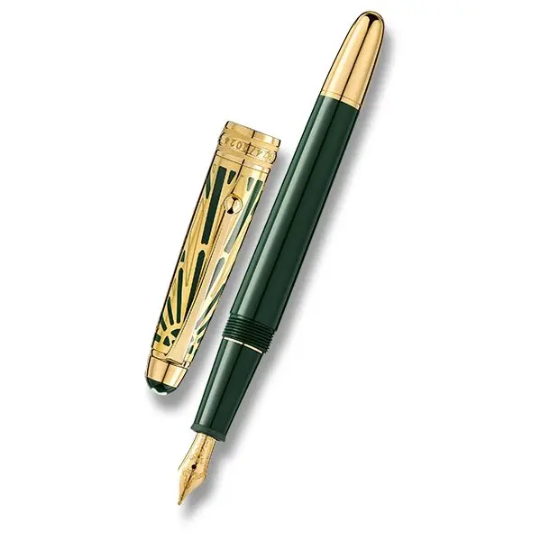 Montblanc Meisterstück Classique 145 The Origin Doue Green plnicí pero, hrot F
