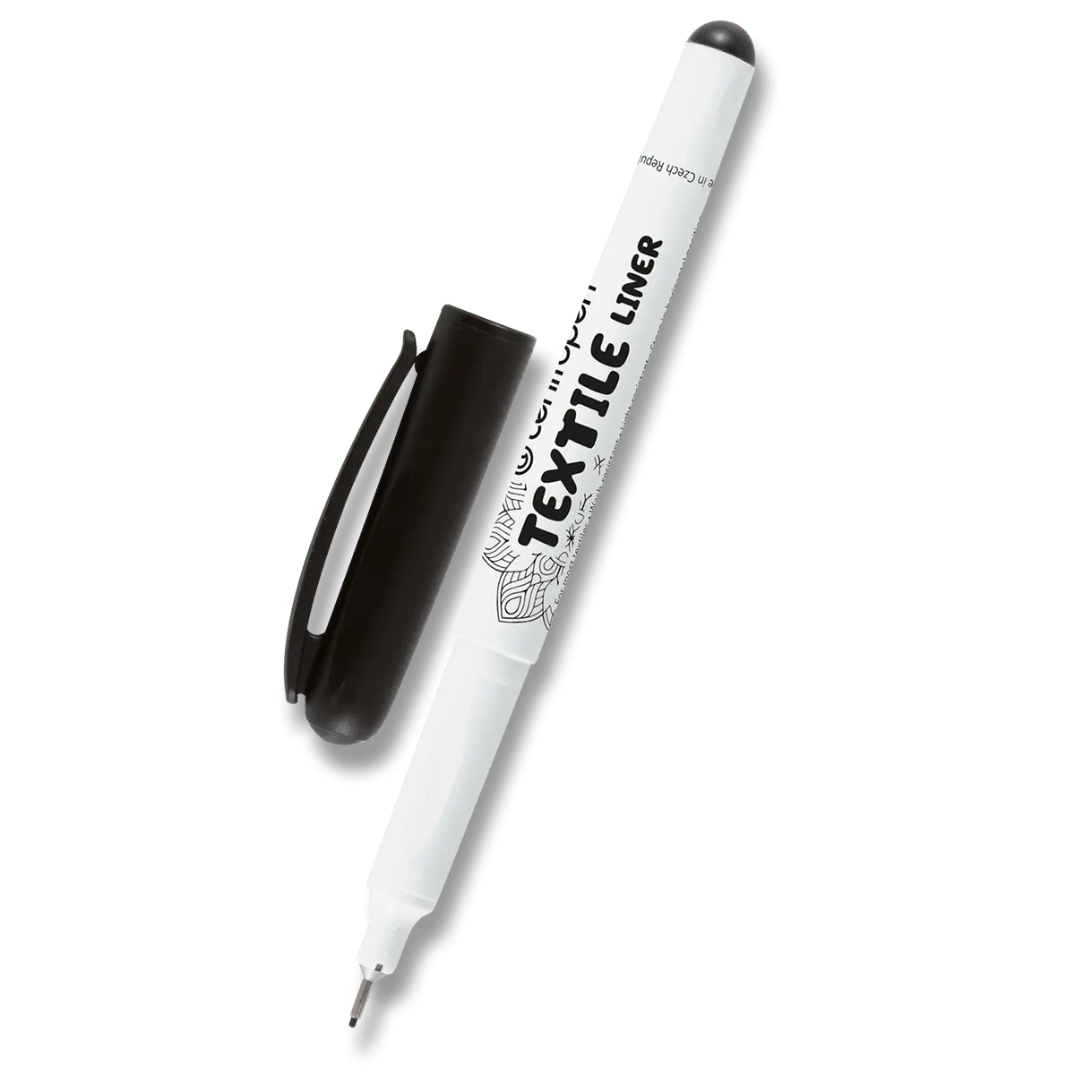 Centropen Textile Liner 2639 - popisovač na textil - černý