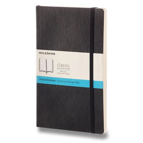 Moleskine - čierny zápisník