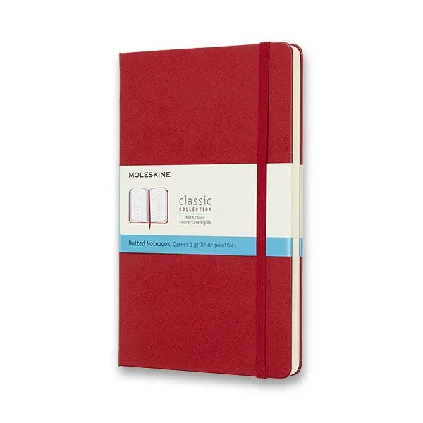 Moleskine - červený zápisník
