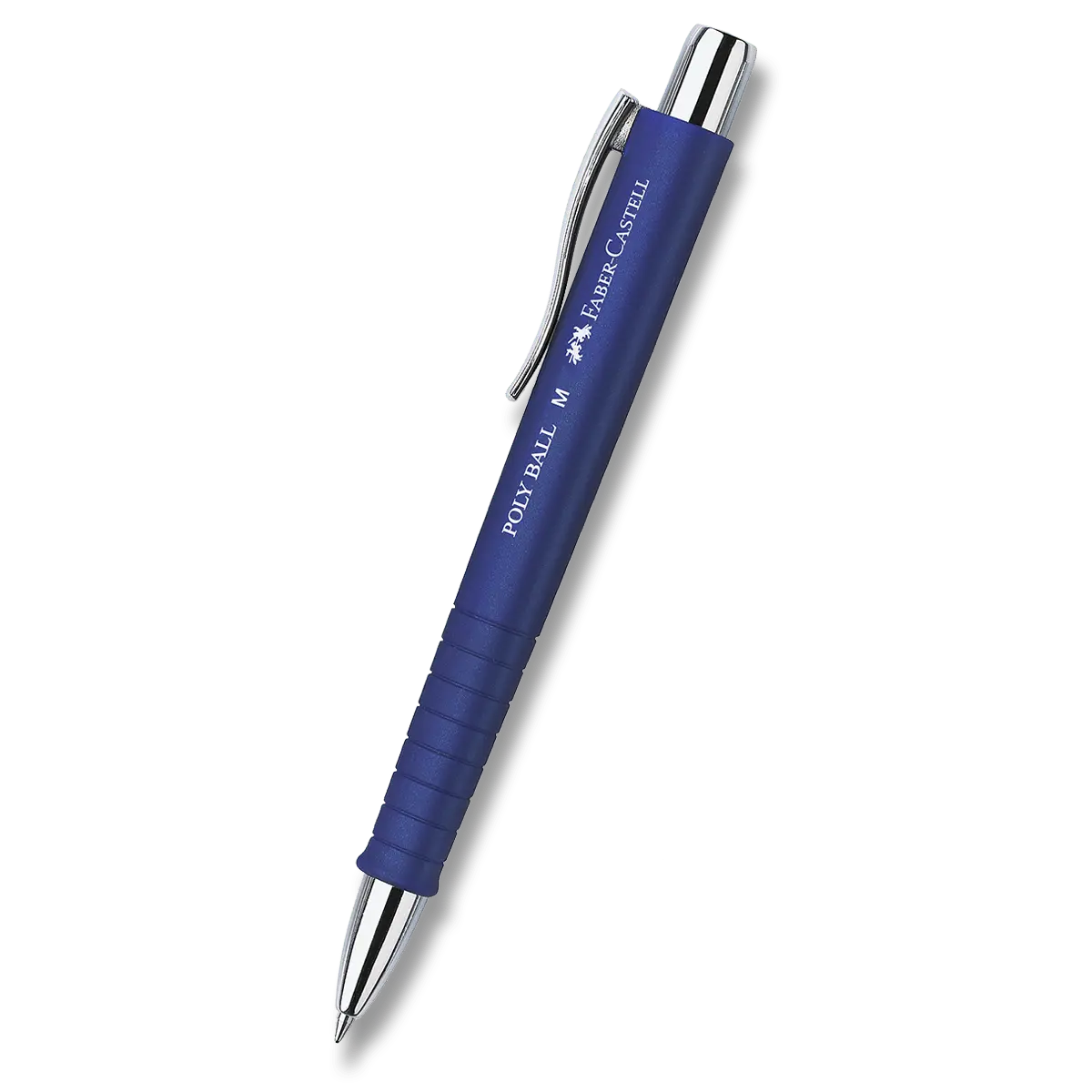 Kuličkové pero Faber-Castell POLY BALL M, modrá