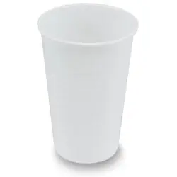 Plastové bílé kelímky - 0,2 l, 100 ks