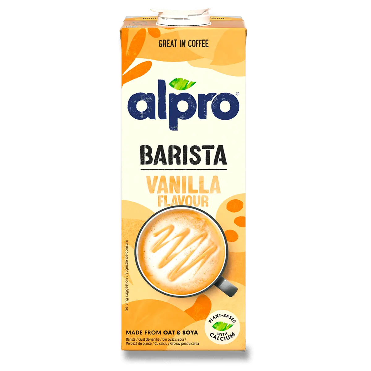 Alpro Barista - ovesno-sójový nápoj s vanilkovou příchutí - 1 l