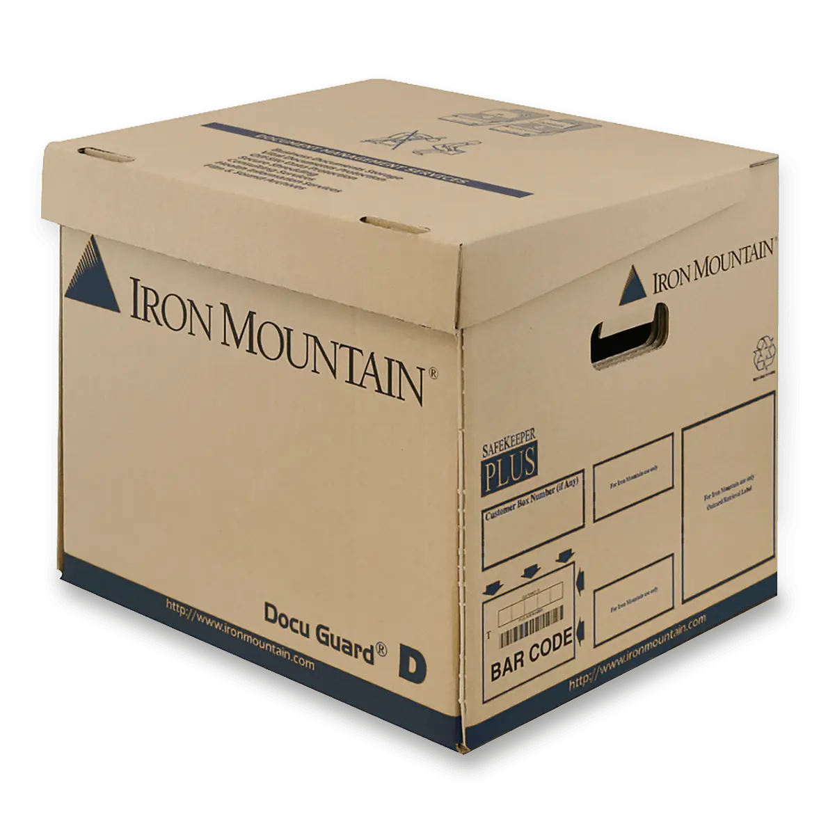 Iron Mountain DG/D - archivační krabice na pořadače, 360 x 305 x 305 mm, hnědá