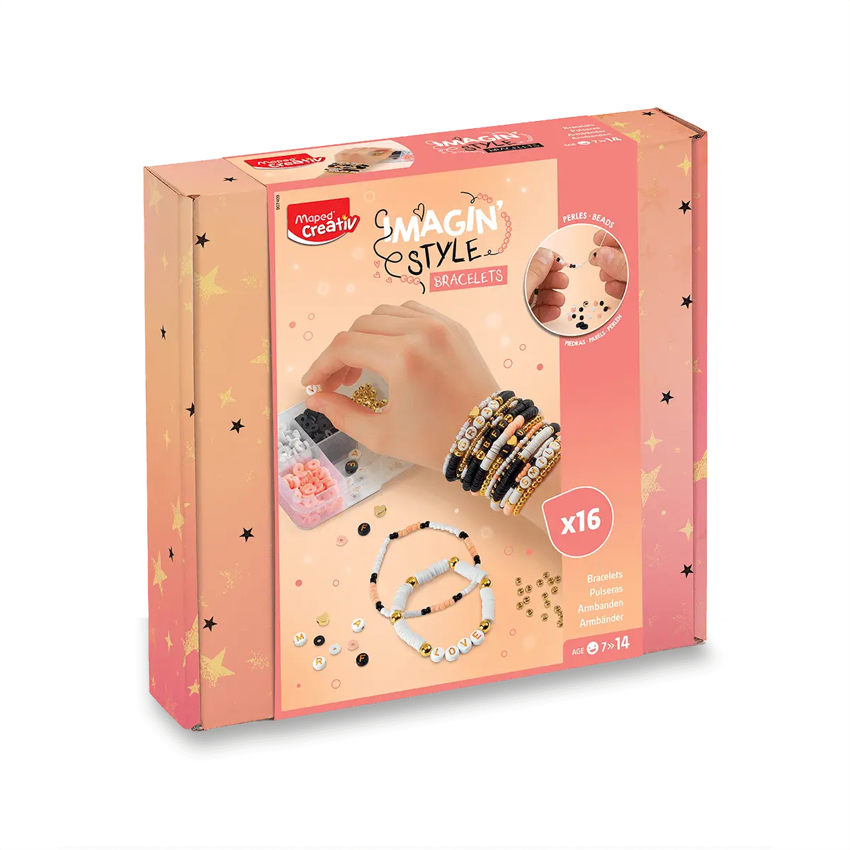 Maped Creativ Imagine Style Bracelets - kreativní sada - Glam