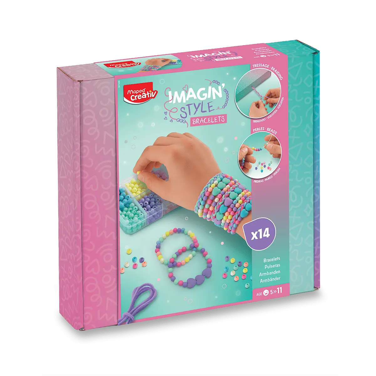 Maped Creativ Imagine Style Bracelets - kreativní sada - Bubble