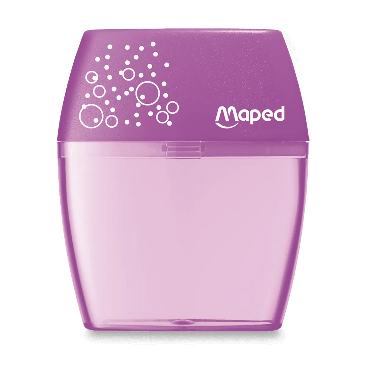 Ořezávátko Maped Shaker - s odpadní nádobkou 2 otvory, blistr, mix barev